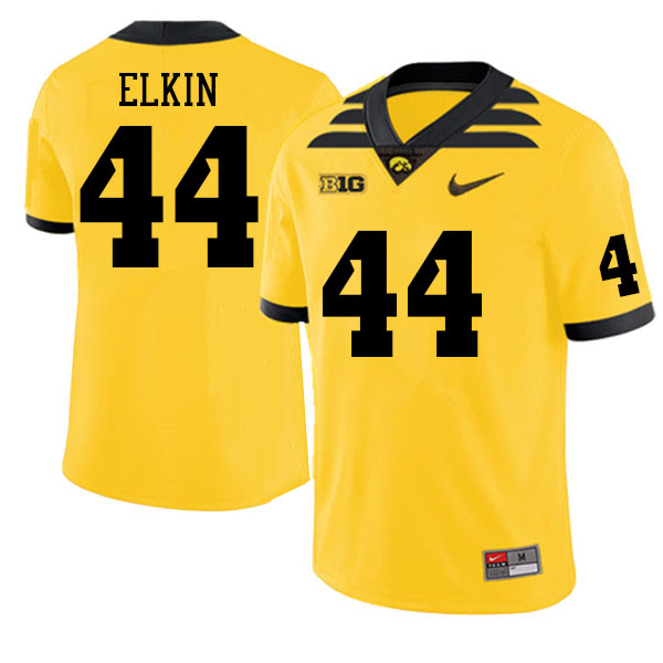 Men #44 Luke Elkin Iowa Hawkeyes College Football Jerseys Sale-Gold - Click Image to Close